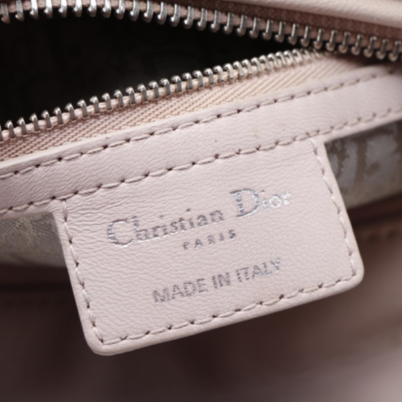 SOLD - Dior Quilted Cannage Pink Medium Lady Dior - Picture 7 of 8